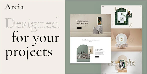 Areia – Portfolio and Agency WordPress Theme